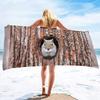 Weiche Badetücher Eichhörnchen Bequemes Bade-/Strand-/Camping-Handtuch für Damen Herren Mädchen Jungen Große Größe Schnelltrocknend Sandfrei