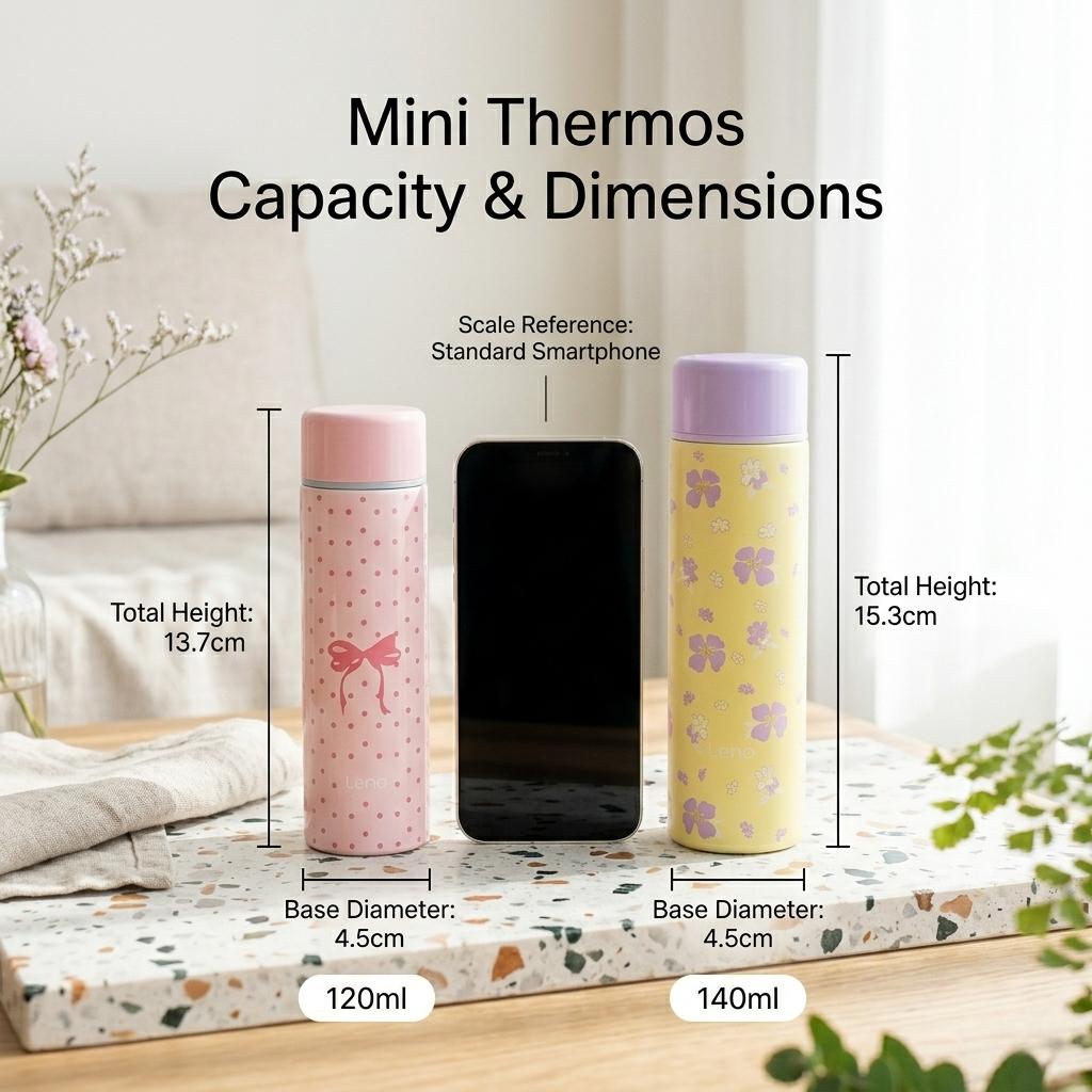 Mini Thermos Cup 120ml/140ml Pocket Cup Stainless Steel Thermal Coffee Mug Vacuum Flask Insulated Hot Water Bottle Kids Gift