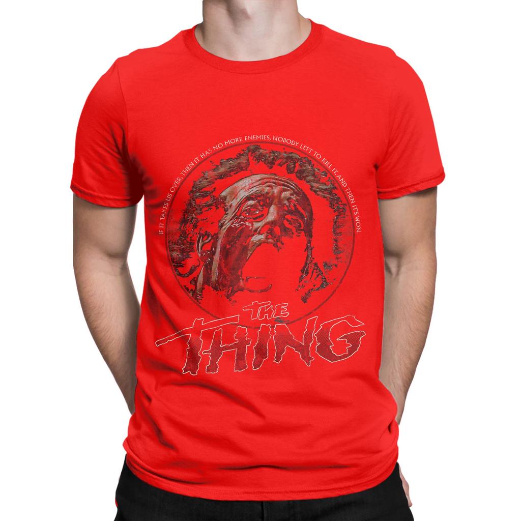 The Thing 1982 Palmer distressed Funny 100 Cotton TShirt the thing Tees Tops For Unisex