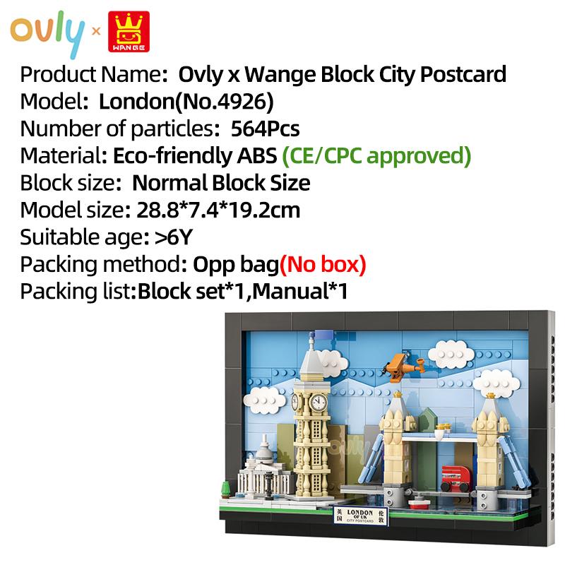 

Wange Лондон Сити Соединенное Королевство Тауэрский мост Биг Бен Пазл Подвесной Арт Декор Гостиная Сборка Строительные Блоки № 4926