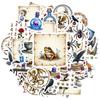 35-70pcs Gothic Stickers Waterproof Graffiti Motorcycle Luggage Phone Cases Cool Sticker Packs Diy Personalized Stickers
