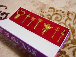 

Sailor Moon Keychain Pendant Charm Set (Kokoro etc.)