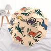 1pc Dino Pattern Automatic Open/Close Umbrella with One Touch Button,, Windproof Design   Lightweight Portable Umbrella for Women & Men6107