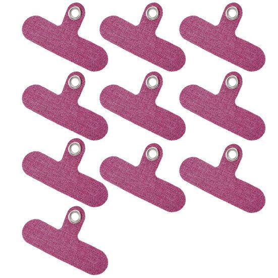 10 Stück Handy-Befestigungslaschen Clip Reißfest Einfache Weiche Installation Vielseitiges Lanyard Kunststoff Handy