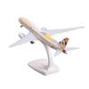 1/300 Scale 20cm Etihad B787 Diecast Metal Airplane Model Toy Kits with Stand for Collections Displays or Boy Gift