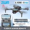 L106-1PRO Dronă Profesională GPS Cu Ecran Cameră HD 4K Telecomandă WIFI 5G 3KM EIS Evitare Obstacole FPV Quadcopter Fără Perii