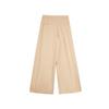 ELLE French Brushed Fashion Design Loose Versatile High Waist Commuter Wide Leg Pants Casual Pants Women Bottoms EK53183