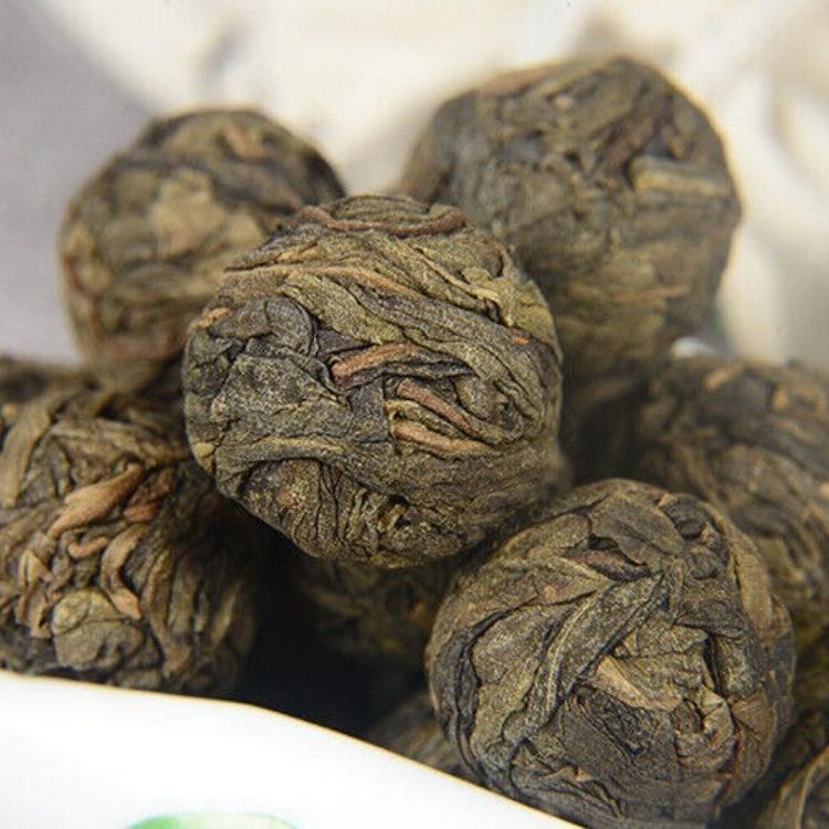 Yunnan Pu'er Tea Golden Leaf Dragon Ball Big Tree Ancient Bulk Leaves 500g