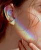 Bonbeau Rainbow Cubic Pin Earcuff