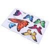 Color Gradient Butterfly Car Waterproof Sticker