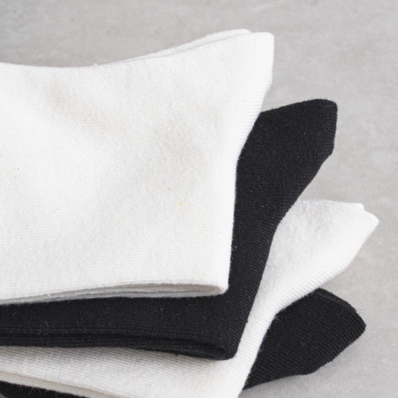 Monfoot Men S baSic Mid Calf SockS White