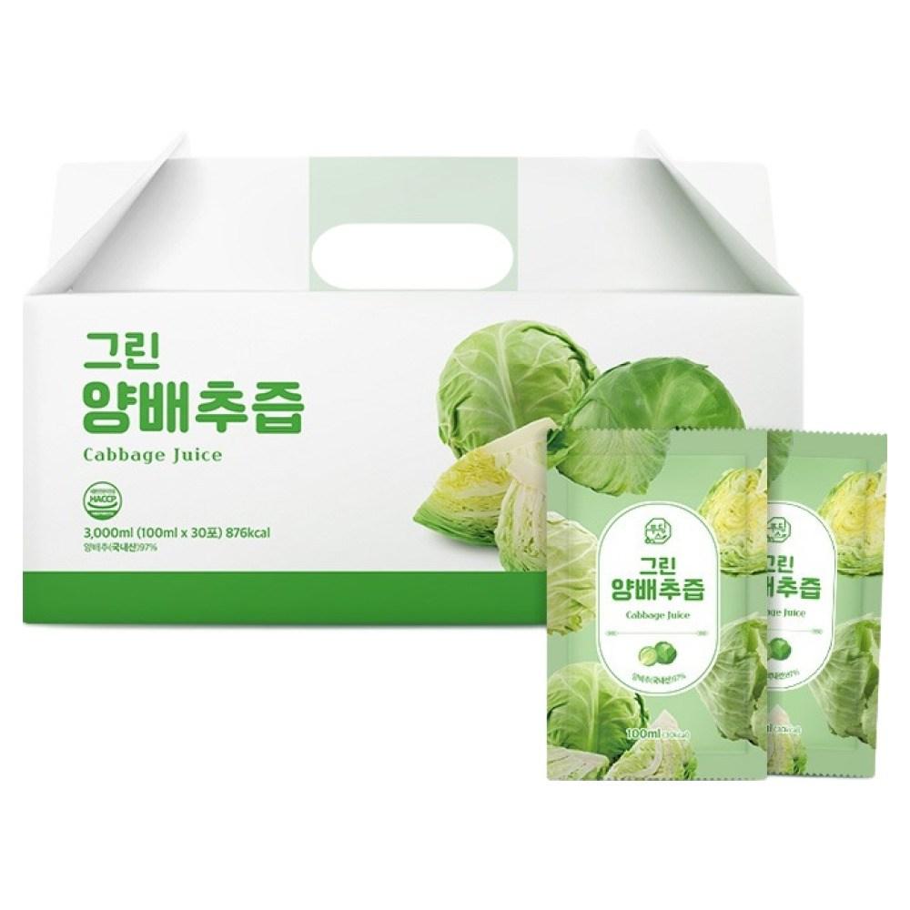 Puddings Green Chinese Cabbage Juice 30p 1 pcs 3L