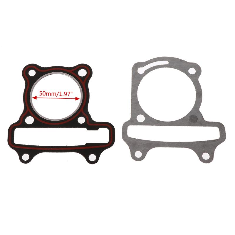 2 Teile/satz Motorrad Roller GY6 Zylinder Dichtung Set Kissen Pad GY6 50cc 60cc 80cc 125cc 150cc Motor Moped