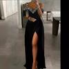 1116 Summer New European and American Women's Clothing European Station Off-the-shoulder Suspender Dress Dress