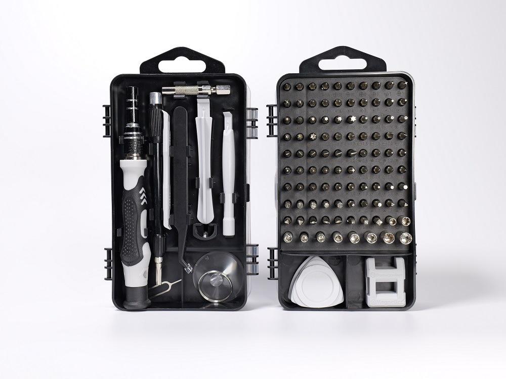 115-in-1 Precision Screwdriver Set: Multifunctional Tool for Telecommunications, Watch, Computer, and Mobile Phone Repair and Disassembly.