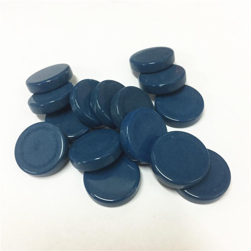 15Pcs/Set 20Mm New Backgammon Piece Dice Blank Glossy Chips Coins Pawn Chess Accessories