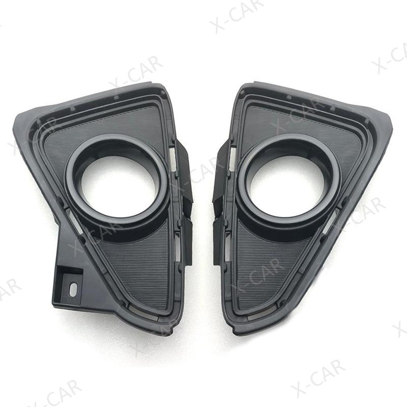 Car Front Bumper Fog Light Foglamp Cover Frame Trim Hood Cap For Toyota RAV4 2016 2017 2018