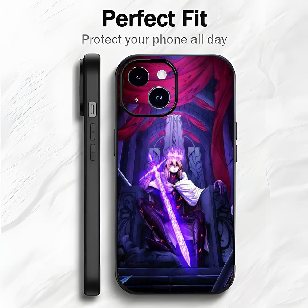Anime The B-Beginning After End Phone Case Phone Case Soft Packaging Lightweight For iPhone17 16 15 14 13ProMax