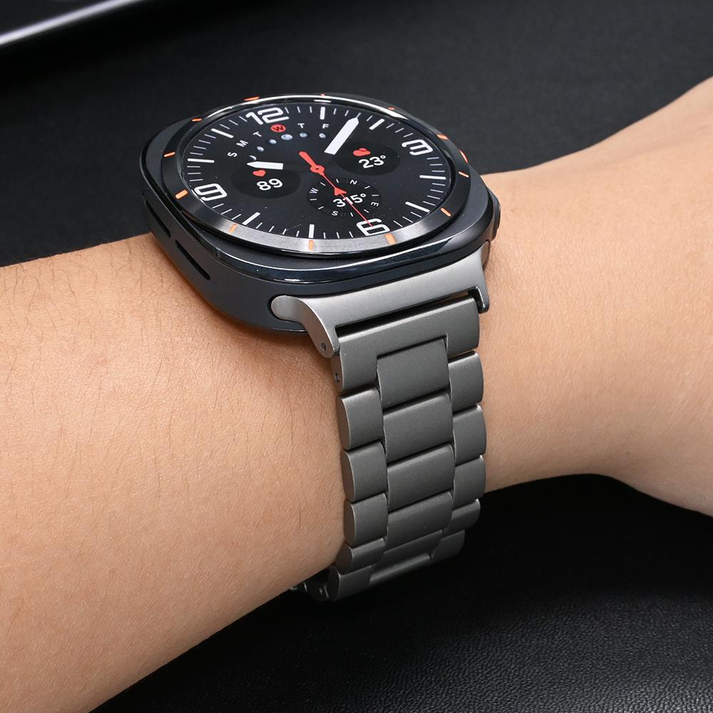 Titanium Strap for Samsung Galaxy Watch 8 8 Classic 46mm 44mm 40mm Men Band for Samsung Galaxy Ultra 47mm Replaced Wrist Strap