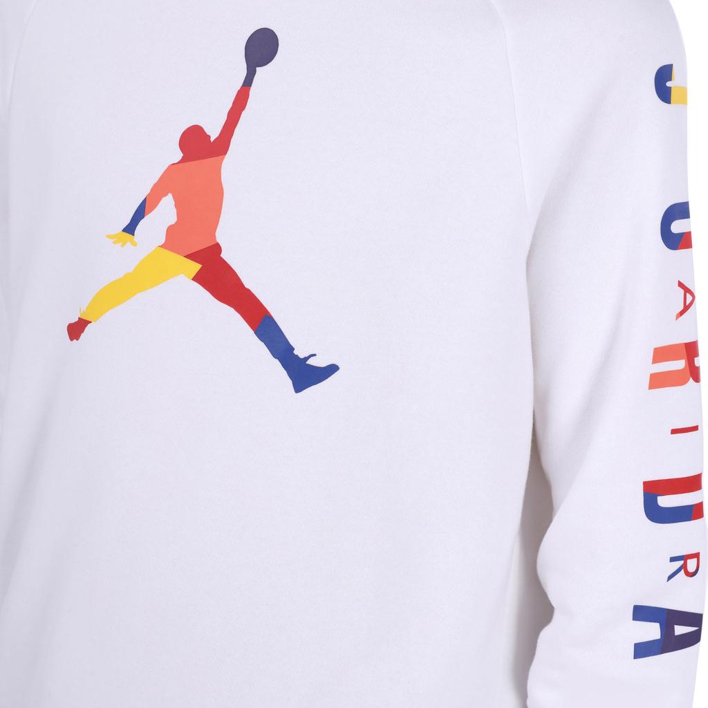 Jordan DNA Crew Neck Sweatshirt Men Tops White DA6729-100