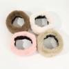 Coldproof Plush Faux Fur Headband Soft Fluffy Elastic Hair Bands Lady Warm Empty Hat  Skiing