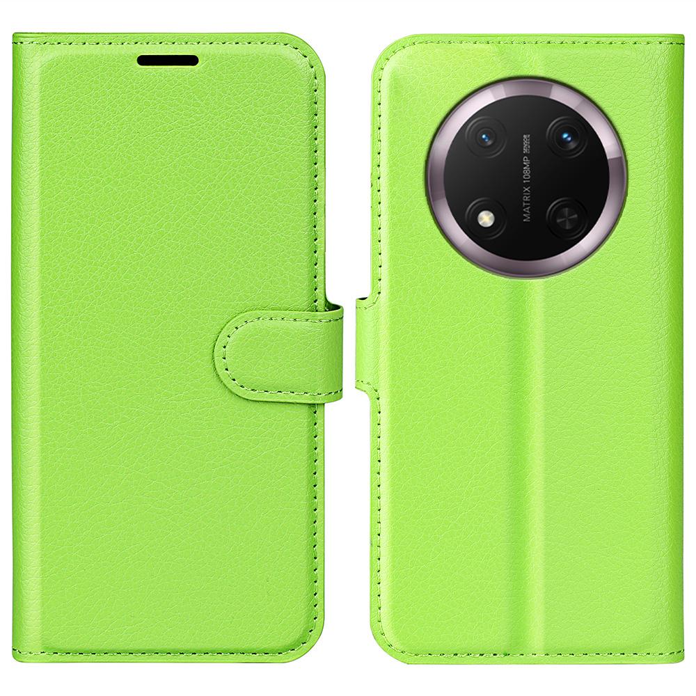 For Honor Magic7 Lite 5G/X9c 5G/X60 Pro 5G Case Litchi Texture Shockproof Leather Wallet Phone Cover
