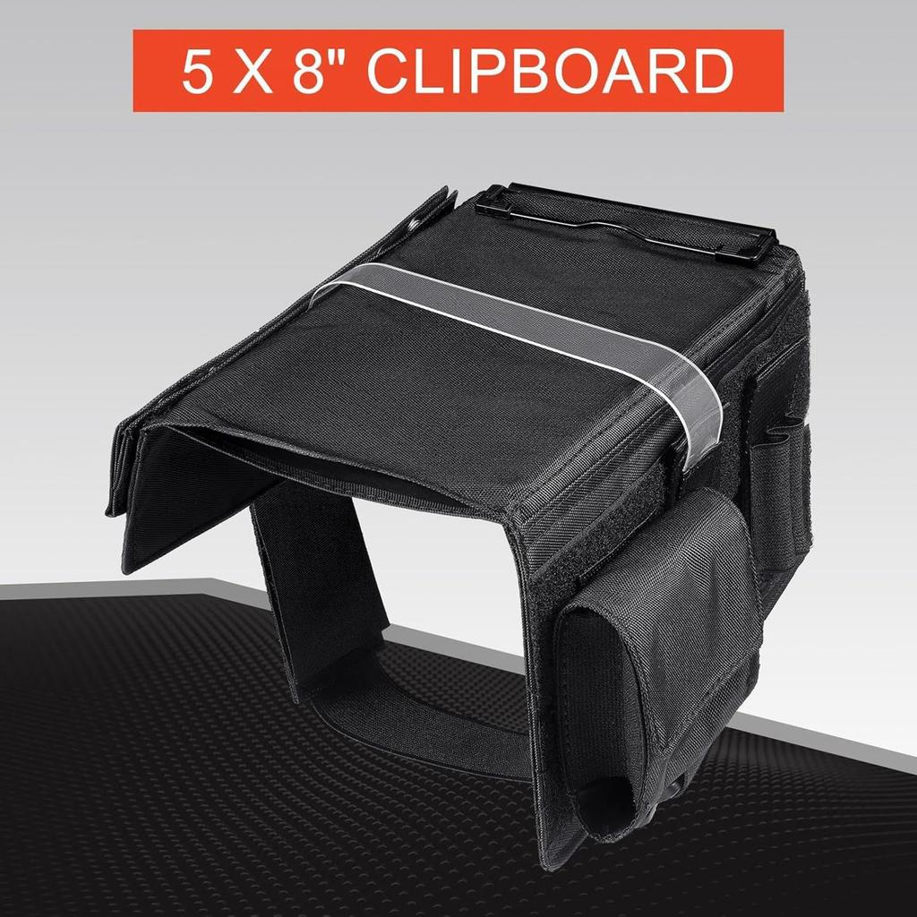 Classic Kneeboard Organizer for Pilot Accessory Clipboard and Pen Holder Knee Board for Pilot Notepad Holder for Watching
