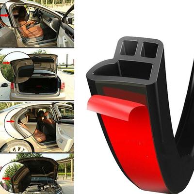 Autotür-Gummidichtungsstreifen, Auto-Doppelschicht-Dichtungsaufkleber für Tür, Kofferraum, Schalldämmung, Dichtungsstreifen, Innenzubehör