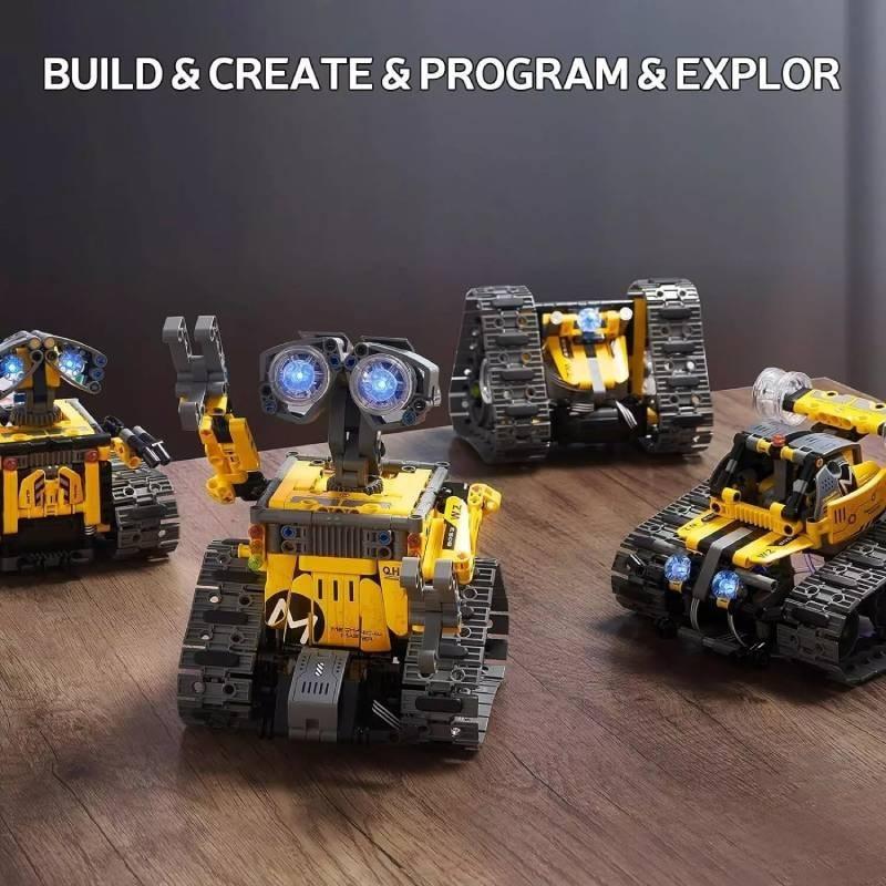 Diy Electric Remote Control Robot Blocks For Boys Children's Day Gift**