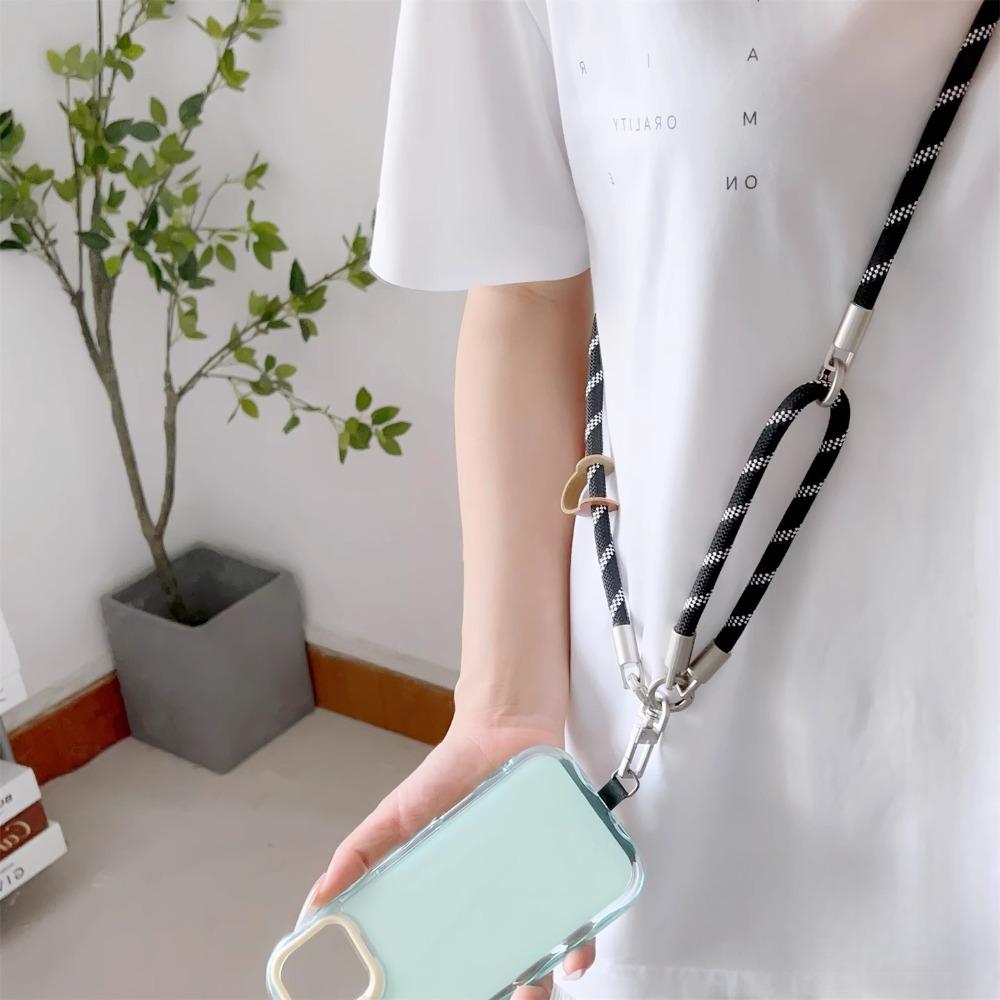 3-in-1 Mobile Phone Lanyard, Multi-functional Removable and Adjustable Multi-purpose Strap, Hand-woven Strong Crossbody