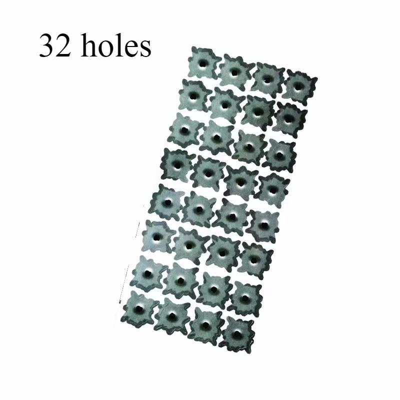 Personalized 3D Bullet Hole Car Stickers, Creative Bumper Body Side Decal, Funny Scratch, Fashion, Car Stickers attachment 1PCS