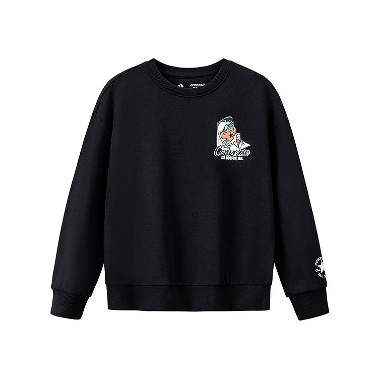 Converse Kids Sweatshirts Crew Neck Moderate CV2612727 (4)110/52