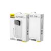 Powerbank Dudao K15Pro 20000Mah 22.5W Pd Usb-C / Usb-A / Wbudowane Kable Lightning I Usb-C - Biały