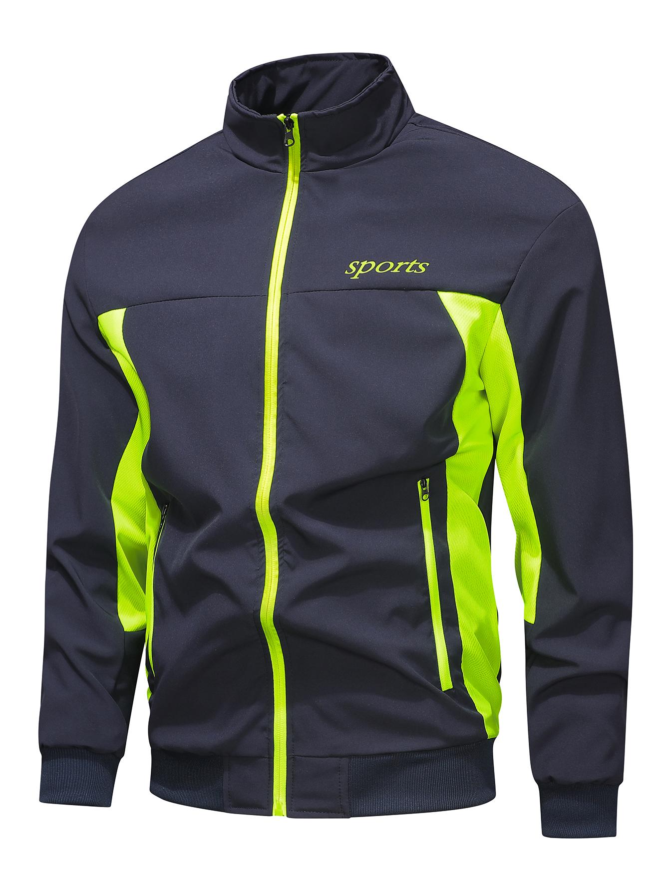 Herren Outdoorjacke, Lässige Atmungsaktive Jacke, Schnelltrocknende Arbeitsjacke, Camisole Sportjacke S blau