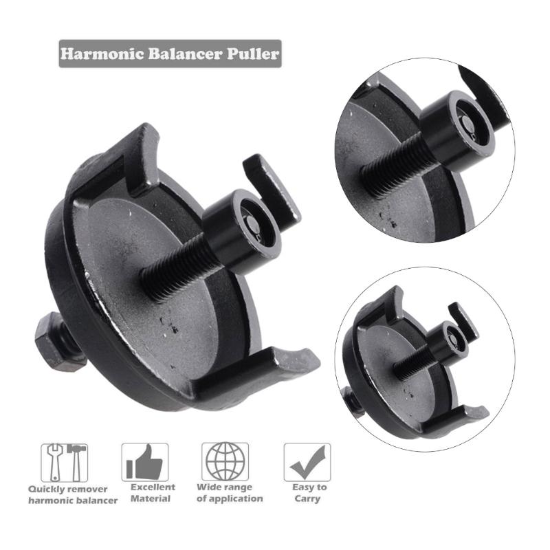 Portable Harmonic Balancer Puller Crank Pulley Puller Replacement Engine Tool Set Quickly Removes Harmonic Balancers