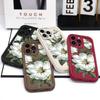 Magnolia Flower Phone Case For IPhone 13 12 11 Pro Max Mini 7 8 6 6S Plus X XS XR SE 2020 2022 Staircase Soft Cover