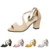 Women's Sandals with Heel Summer Hallux Valgus High Heels Shoes