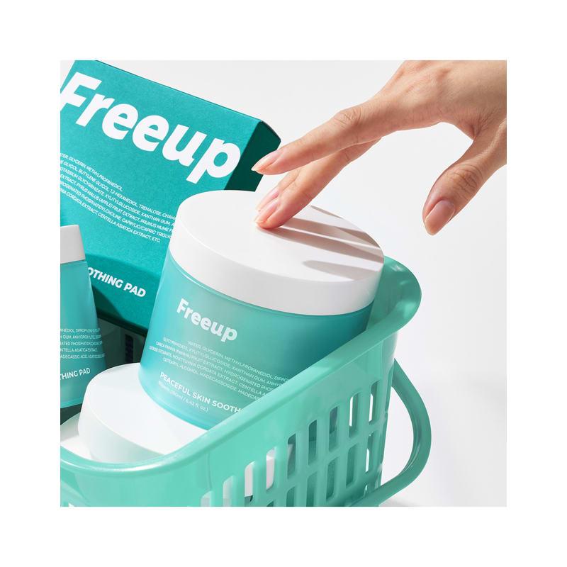Freeup Peaceful Skin Soothing Pads 190ml (80 Sheets)