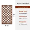 Outdoor Anti-corrosion Wooden Trellis Fence