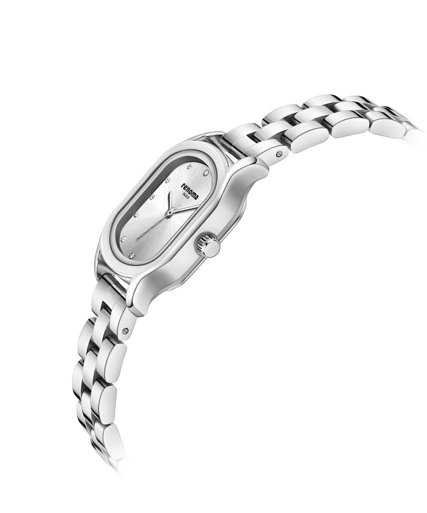 Lenomasigye Re2303 Women'S Metal Band Watch Wh