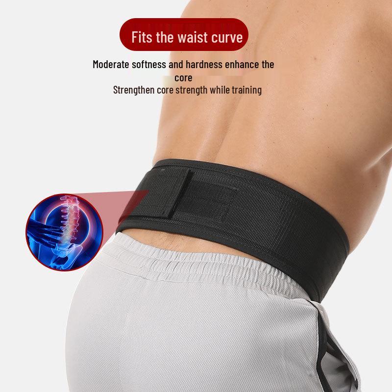Breathable EVA Fitness Weighted Squat & Deadlift Lumbar Support Belt