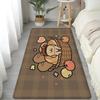 Pop Maltese Anime Cute Dog Floor Mat Cheaper Anti-slip Modern Living Room Balcony Printed Bedside Mats