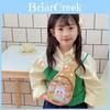 Printed Three Baby Shoulder Crossbody Chest Bag Children Outdoor Wallet Casual