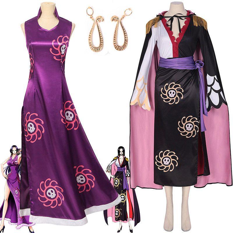 One Piece Empress Snake Princess Hancock Cosplay Costume for Comic Conventions and Performances