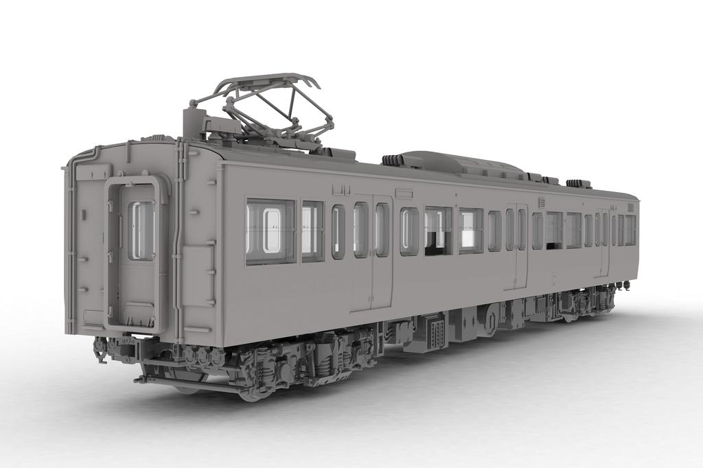PLUM JR East 115 Series 300 Series DC Train Moha 114 Set Unpainted Plastic Kit PP192 1/80 115/Moha