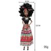 Multi-articulated Black Skinned African Doll