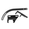 Small Block Chevy Black SWP Alternator Bracket SBC 283 327 350 Short Water Pump