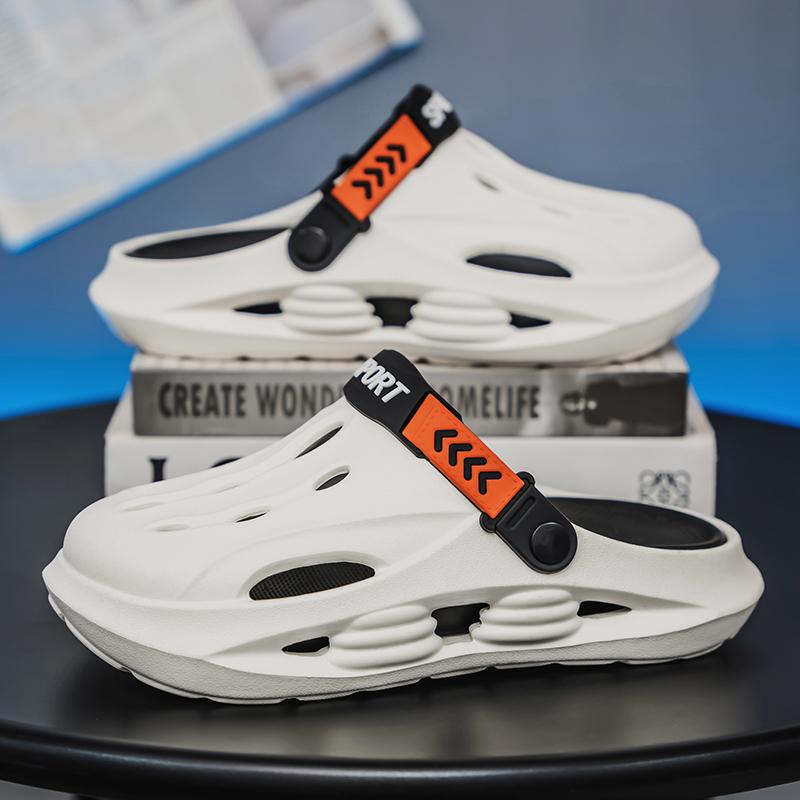 Fashion CYYTL Mens Summer Slippers Casual Outdoor Beach Shoes Sandals Walking Slides Comfort Lightweight Luxury Designer Fashion Leather