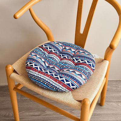 Comfortable 40*40cm Dining Chair Cushion Non-slip 10styles Student Seat Cushion Thicken Round Cushion Student Office Canteen