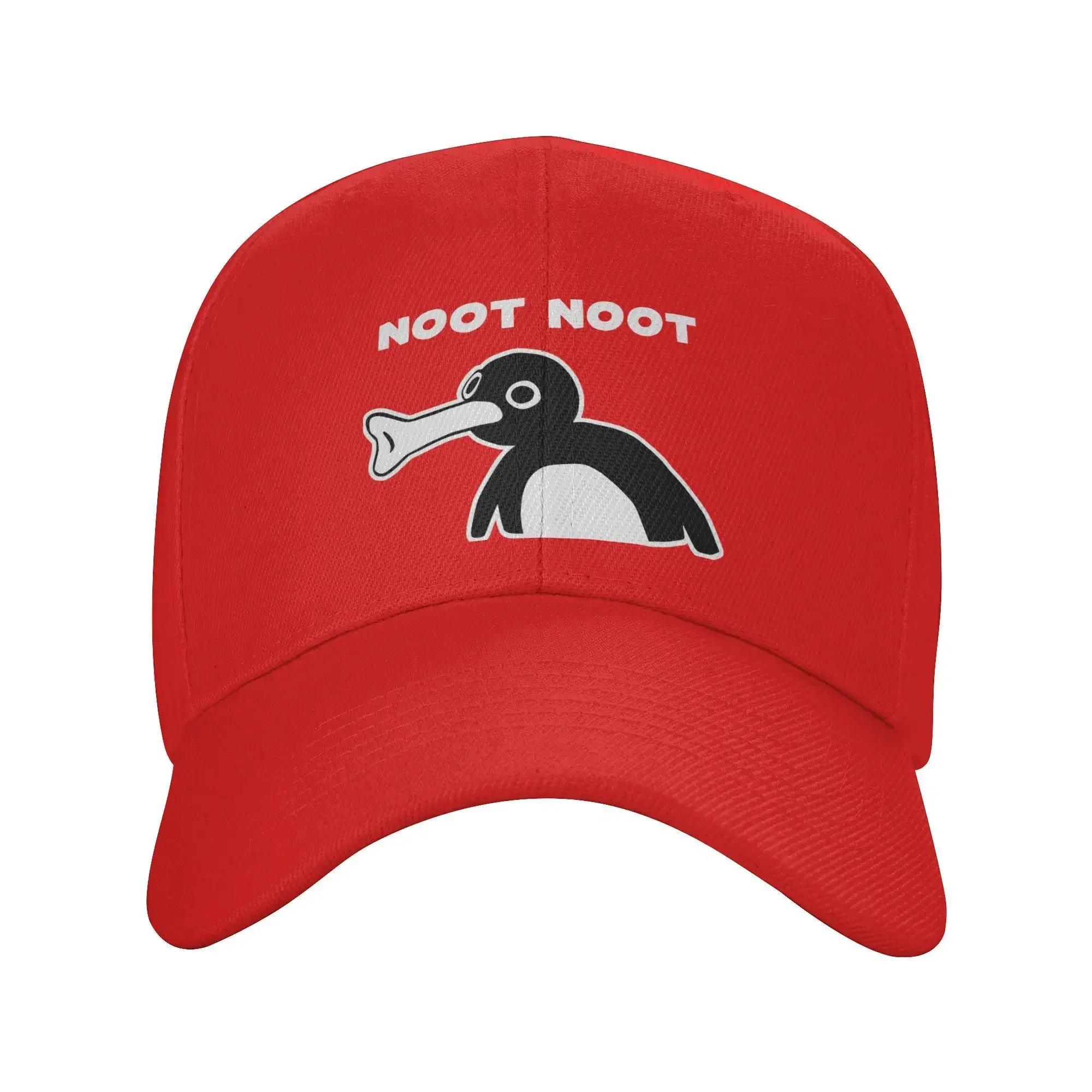 

Noot Noot Pingu Meme Caps Fashion Snapback Hat For Men Women Adjustable Casual Wear Adjustable
